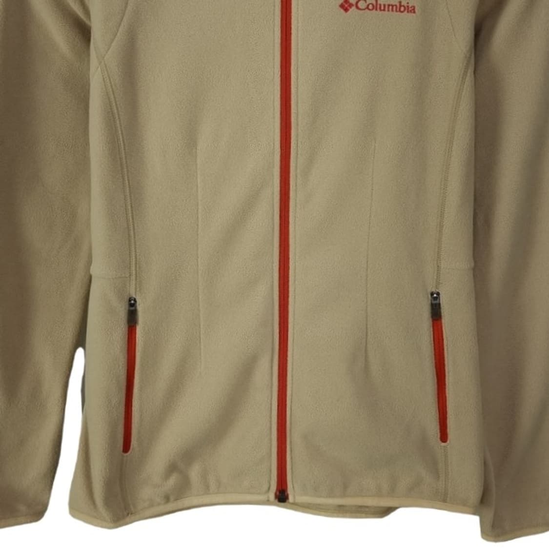 [컬럼비아] 로고 자수 플리스 후리스 후드 집업 베이지 M19186 상품이미지5