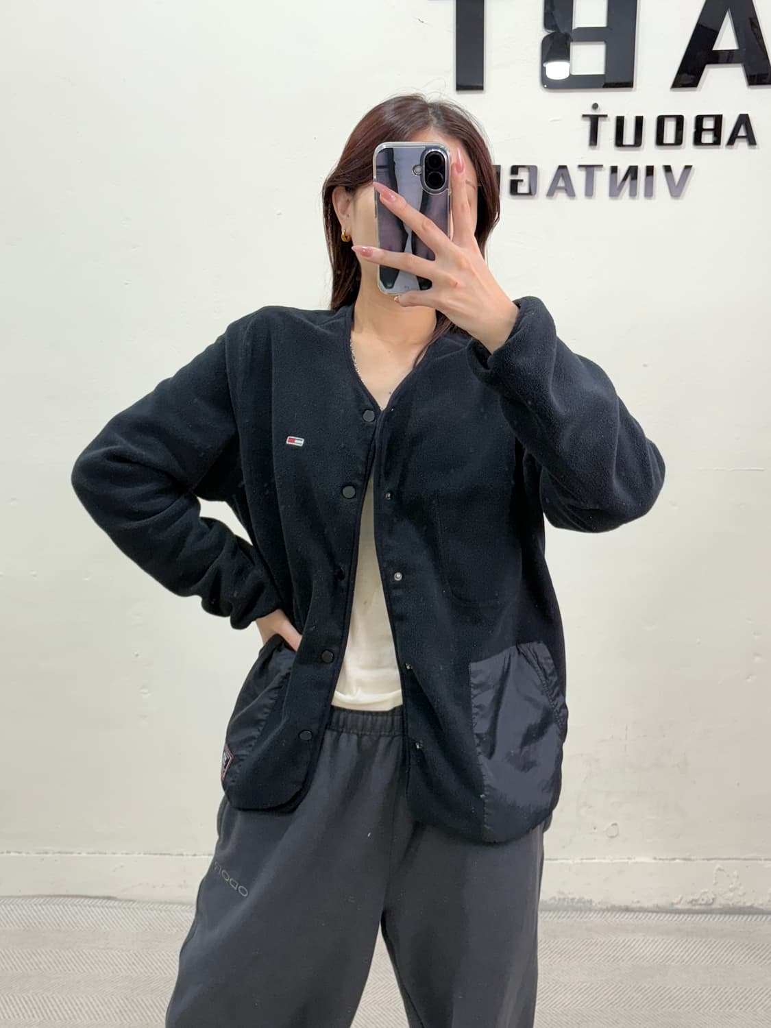 타미힐피거 후리스 점퍼 M 상품이미지8
