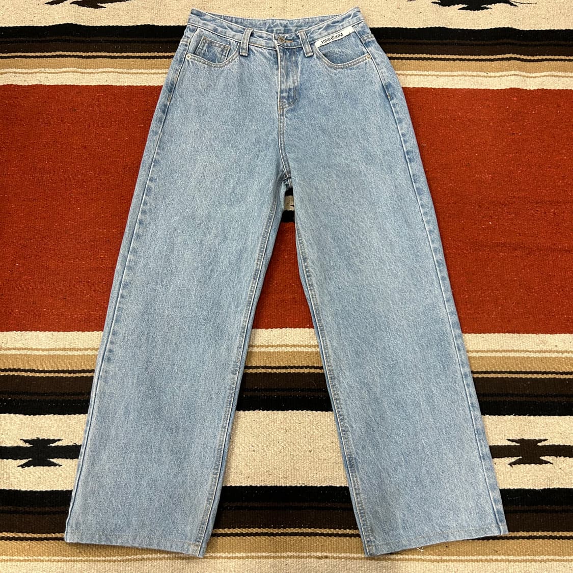 김해김 연청 데님팬츠 상품이미지1