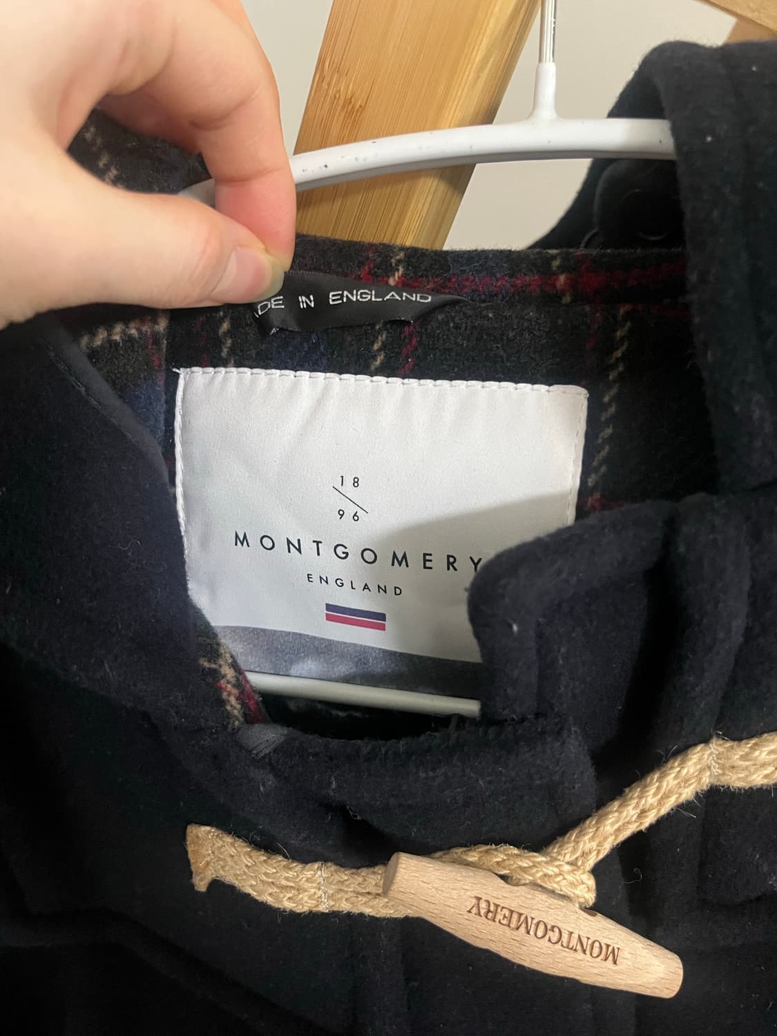 몽고메리 더플코트 클래식 네이비 영국산 직구 상품이미지4