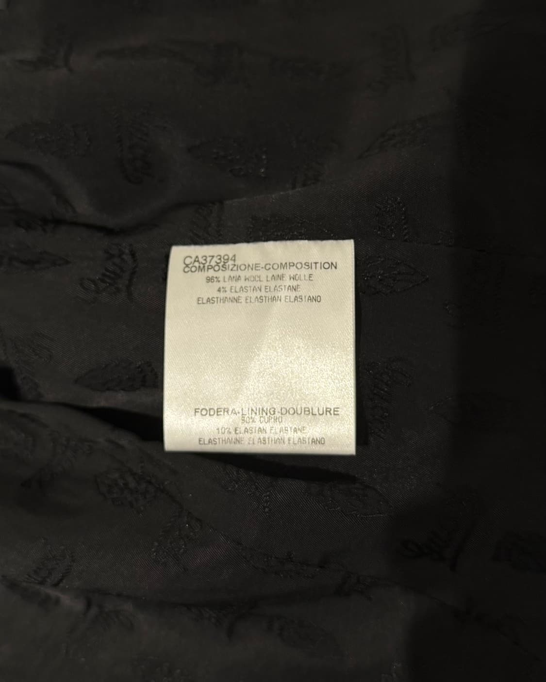 구찌 블랙 싱글 브레스티드 울 블랜드 블레이저 상품이미지8