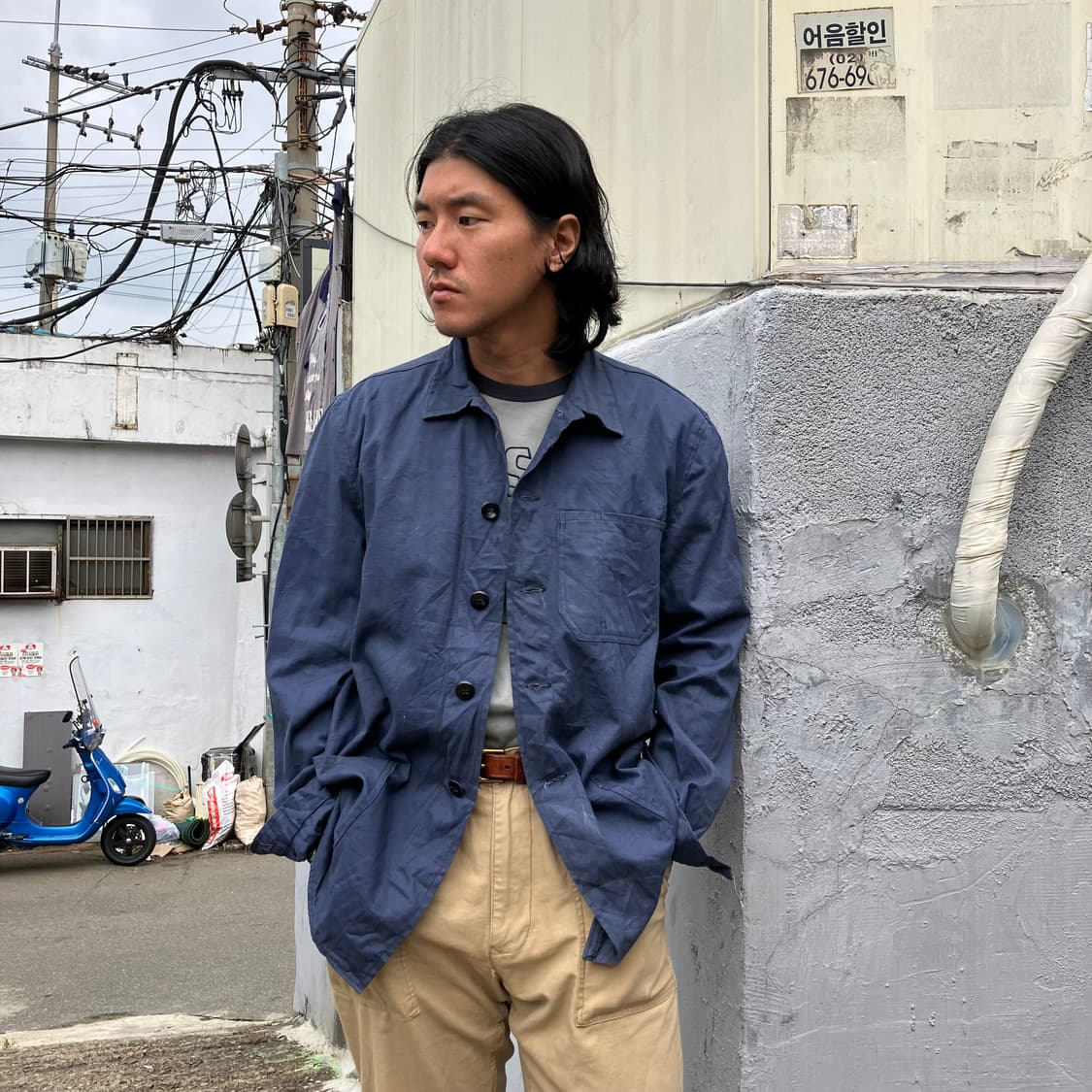 70-90's 프렌치 자켓 (FJ0002)103-105 상품이미지7