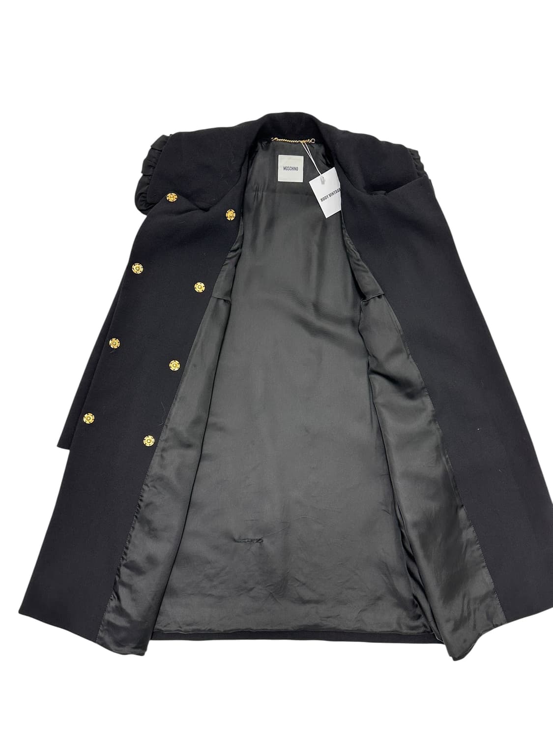 모스키노 빅 카라 더블 코트 상품이미지5