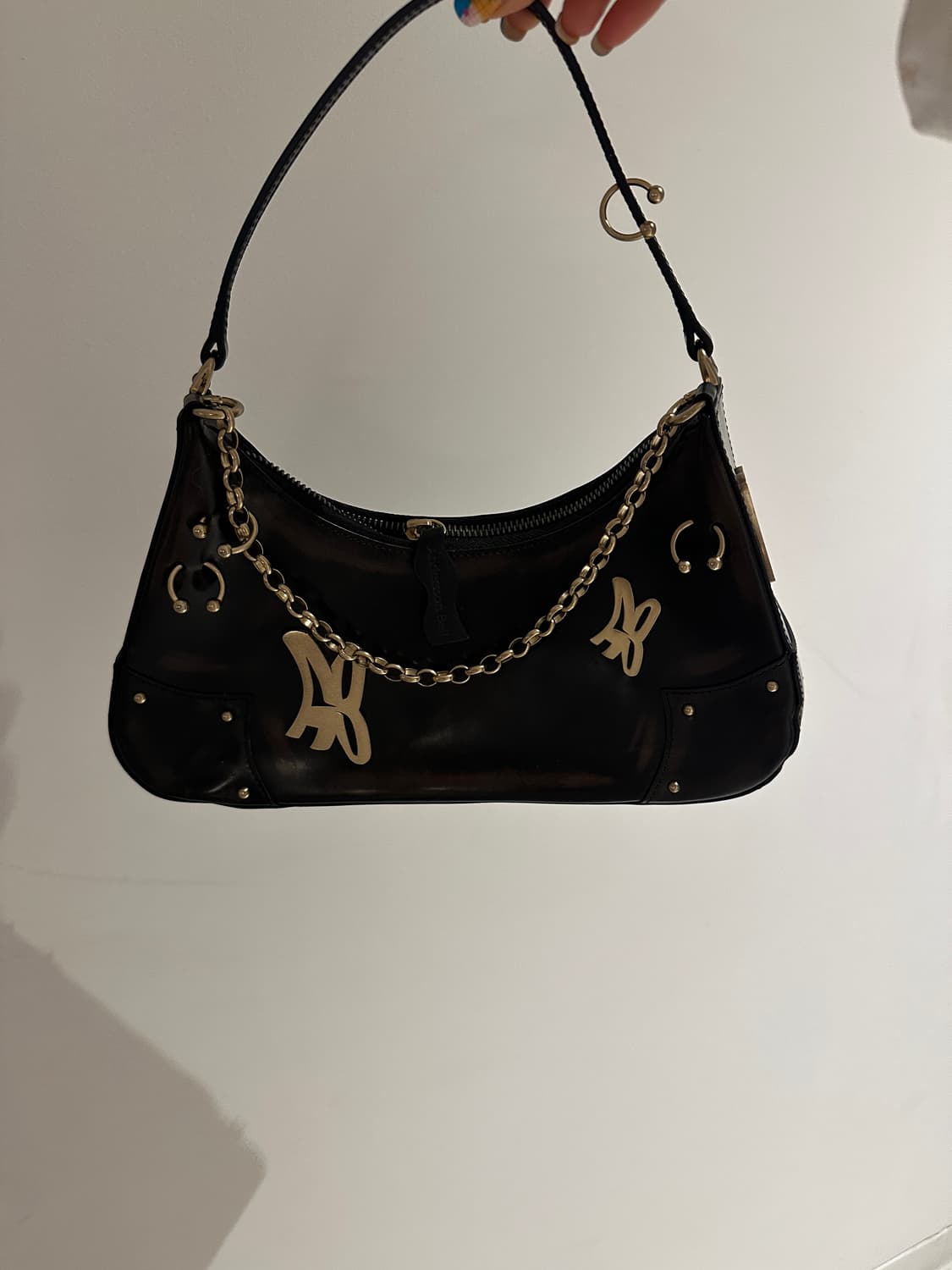 앤더슨벨 - 버터플라이 ab로고 체인 백 상품이미지2