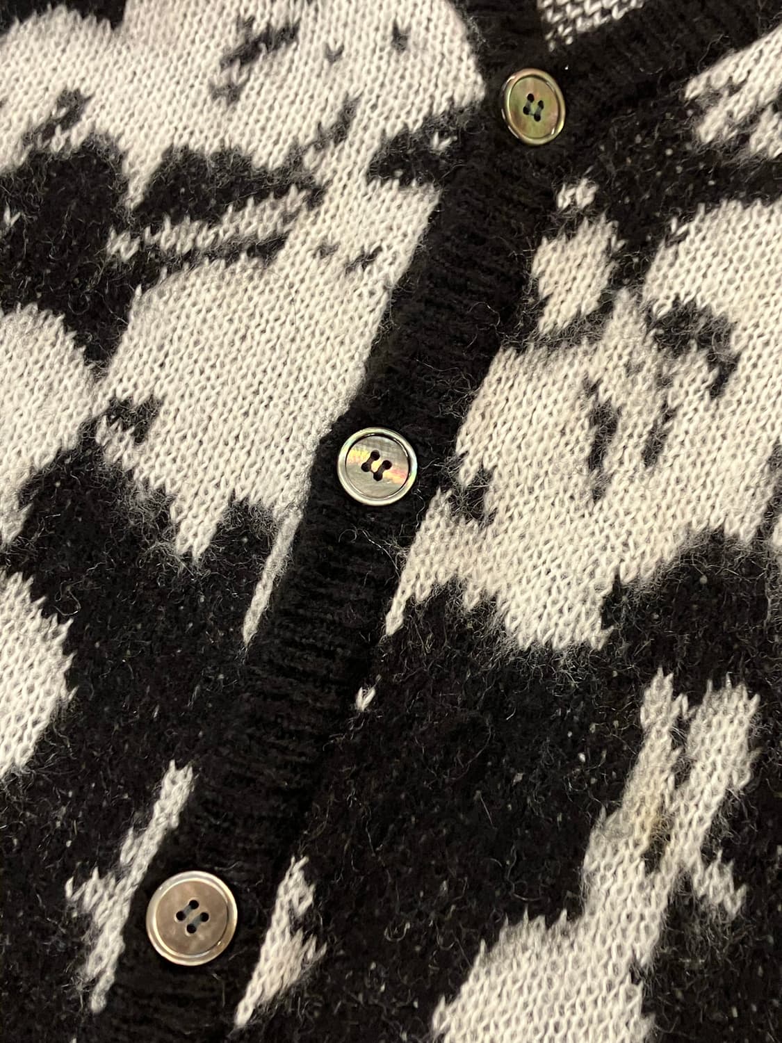 노매뉴얼 니트 가디건 M 블랙  #csz2527 상품이미지3