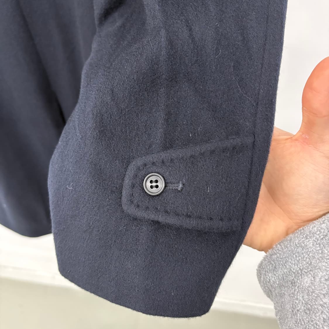 빈티지 캐시미어 100% 롱 코트 남/L 상품이미지3