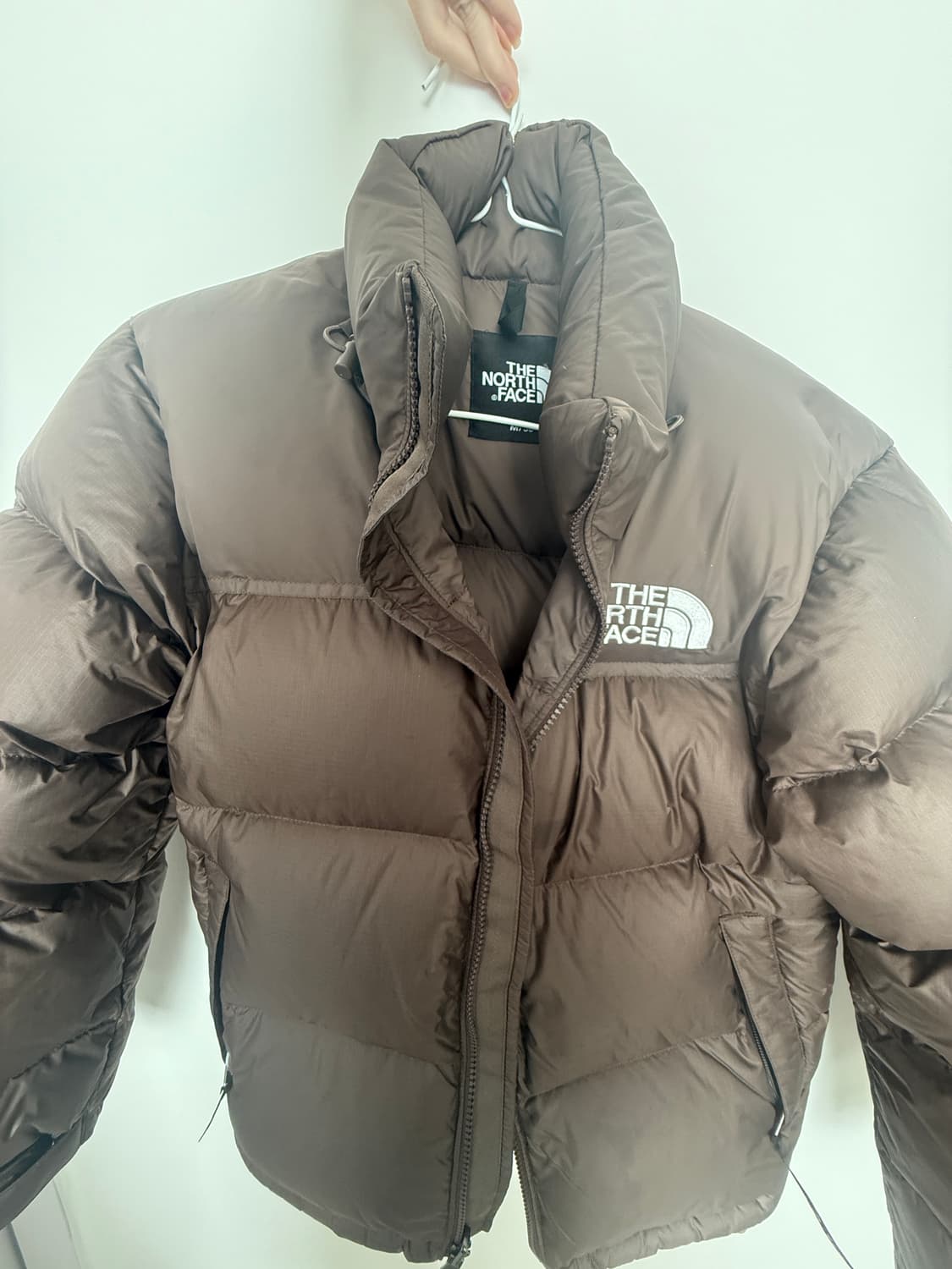 M/90 노스페이스 눕시 브라운 패딩 상품이미지1