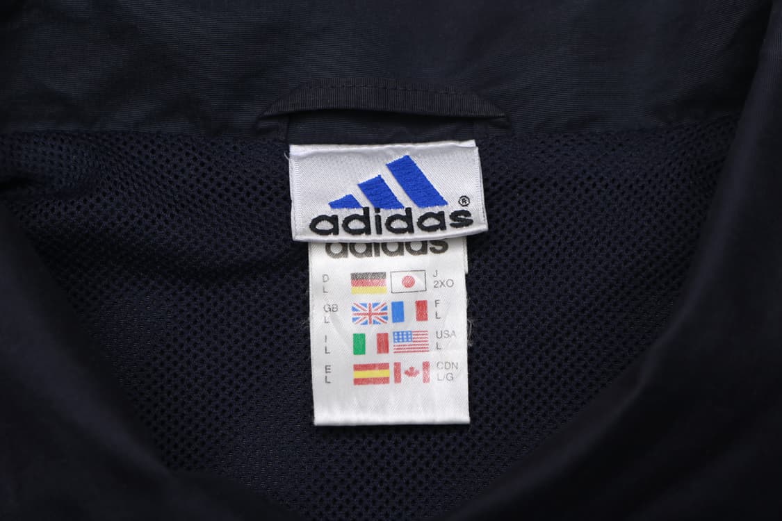 [L] 90's 아디다스 올드스쿨 빅로고 코치자켓 상품이미지6