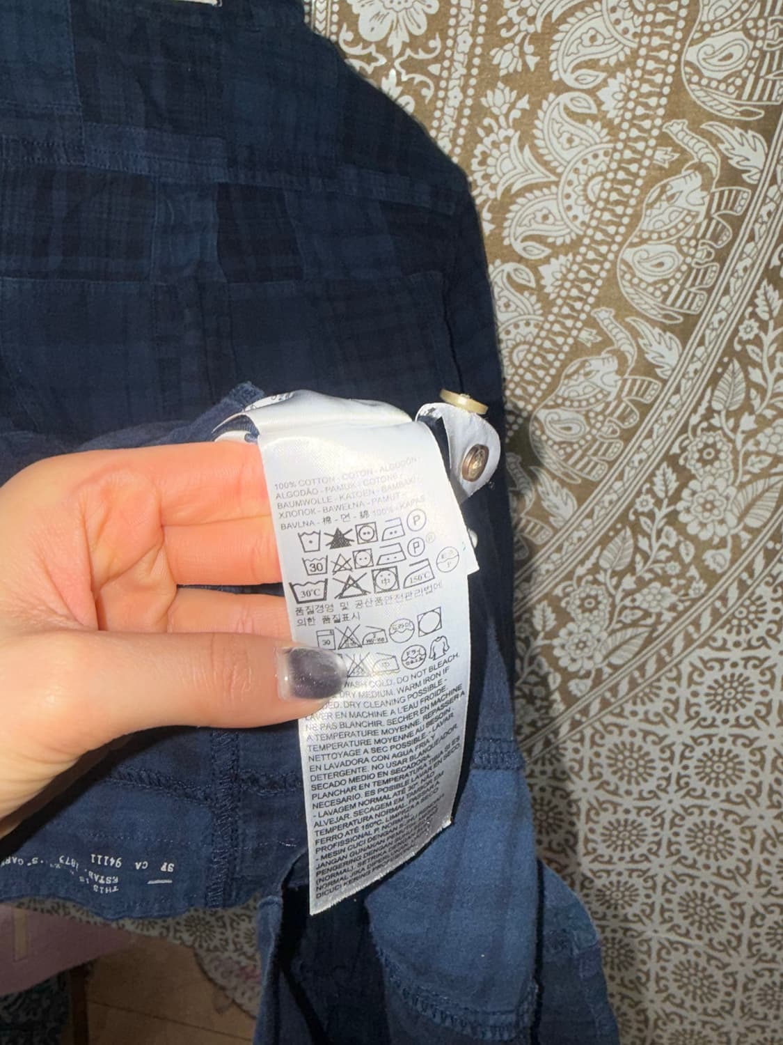 리바이스 빈티지 체크 패치워크 셔츠 상품이미지7