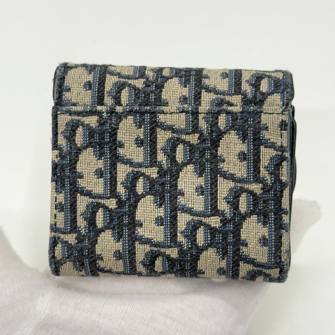 [OS] 디올 오블리크 새들 로투스 반지갑 상품이미지4