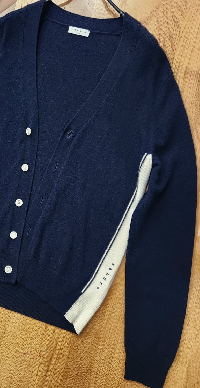 산드로옴므 남성 캐시미어 가디건L 상품이미지2