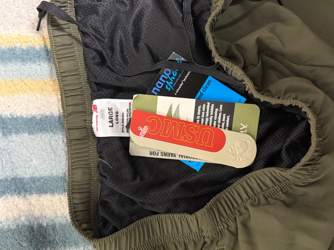 [새상품/레어] 뉴발란스 군납 미해병대 PT 트랙 팬츠 상품이미지4