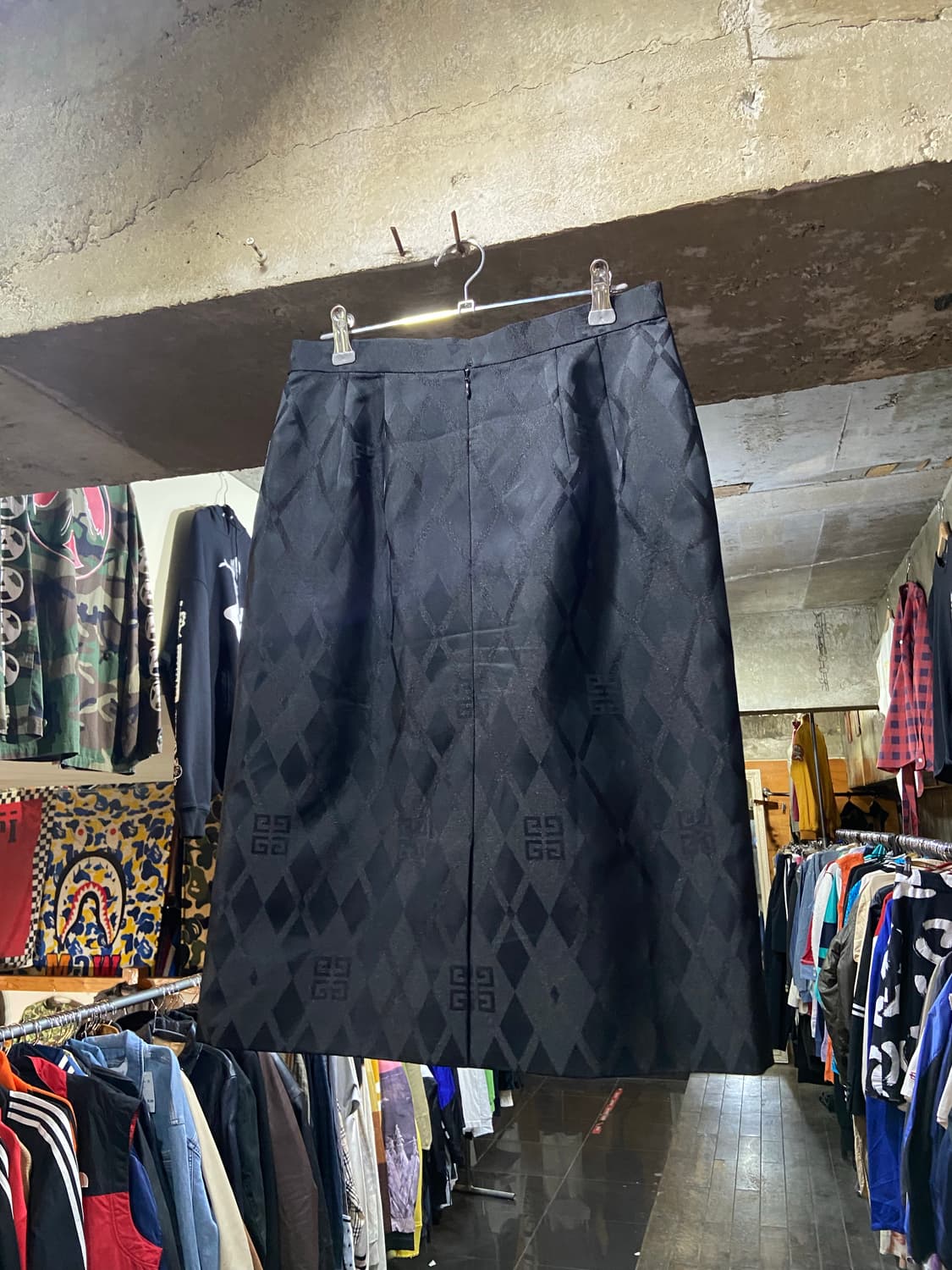 90s GIVENCHY 지방시 시그니처 로고 패턴 원피스 상품이미지1