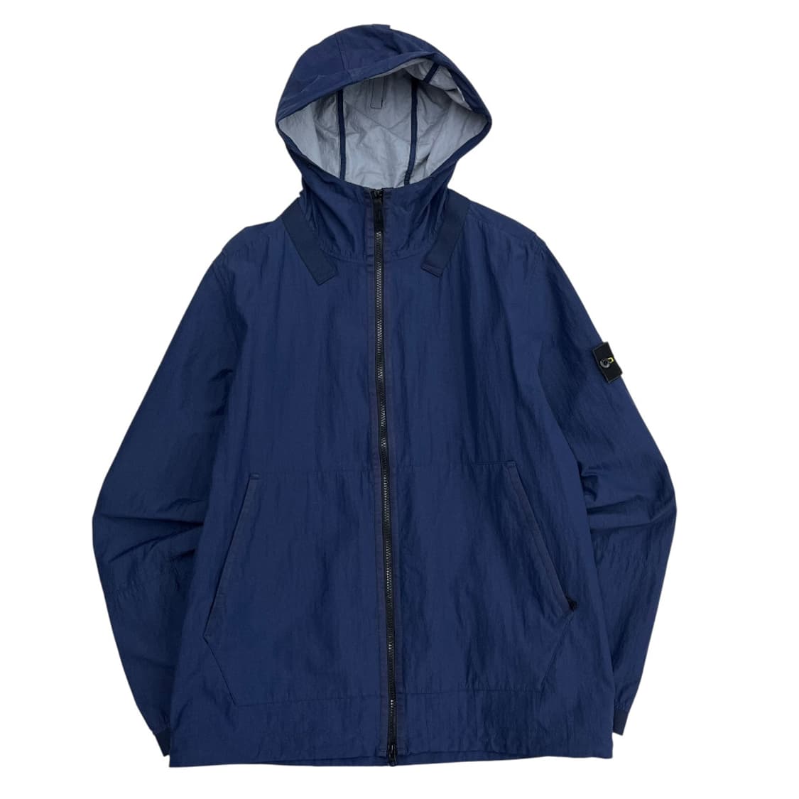 스톤아일랜드 사이드와펜 네이비 후드 바람막이 2XL 상품이미지3