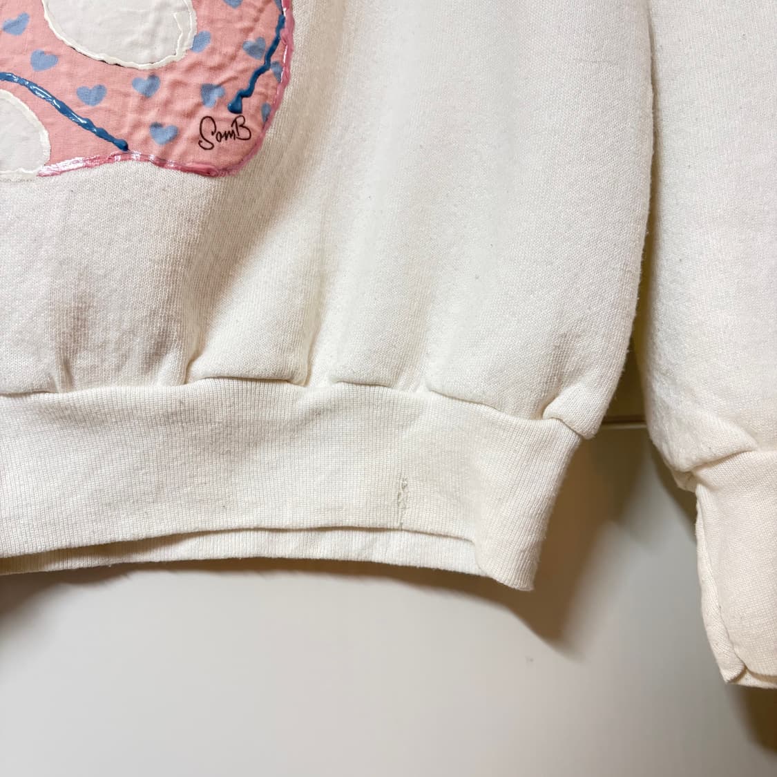 Precious Moments 패치워크 스웨트셔츠 상품이미지5