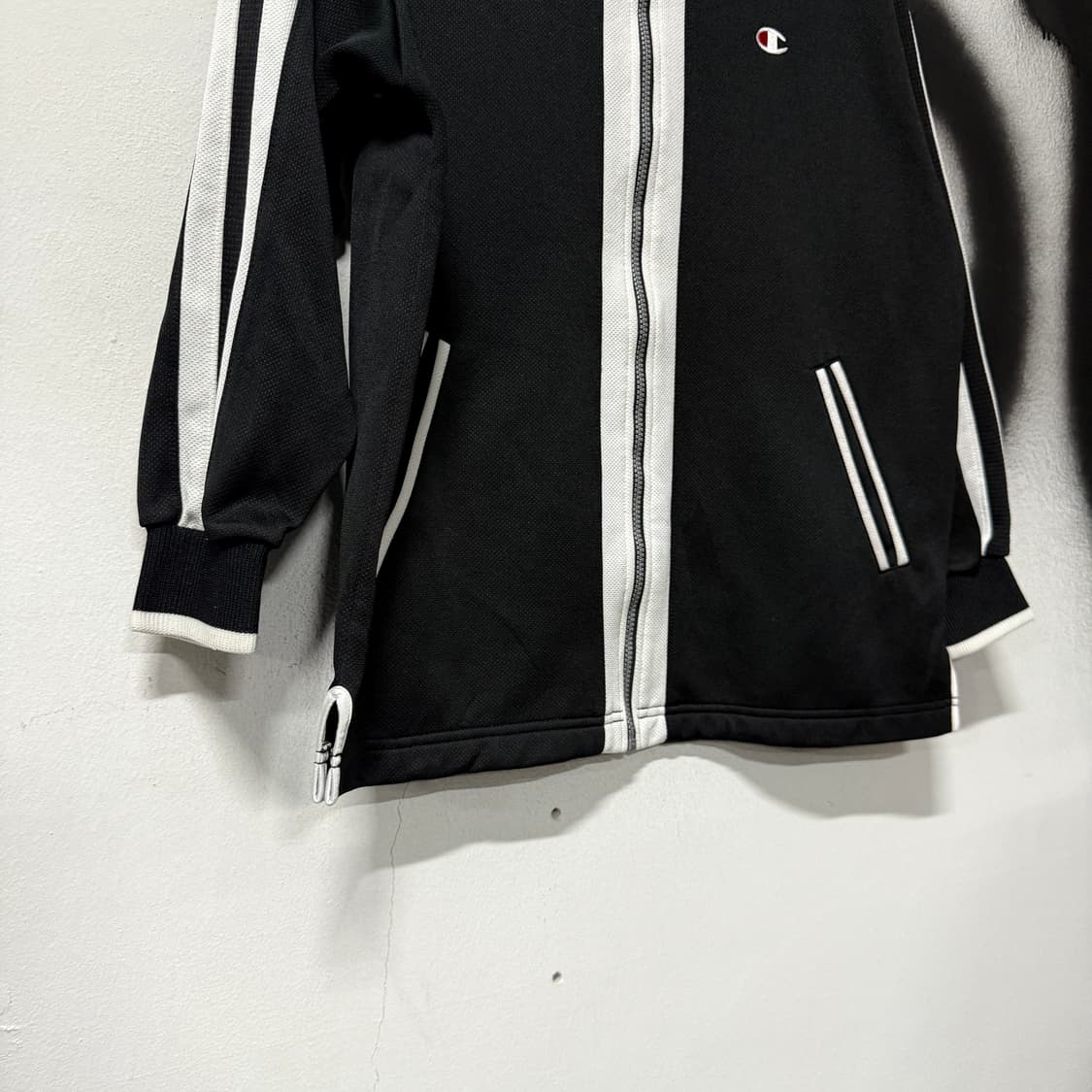 챔피온 00s 재팬 범고래 배색 올드스툴 집업 져지 저지 상품이미지5