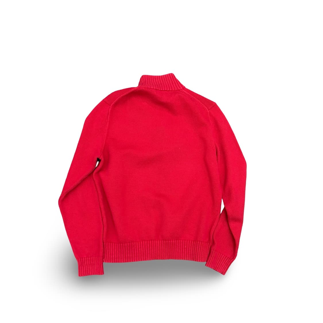 (95)폴로 랄프로렌 레드 하프집업 니트 상품이미지2