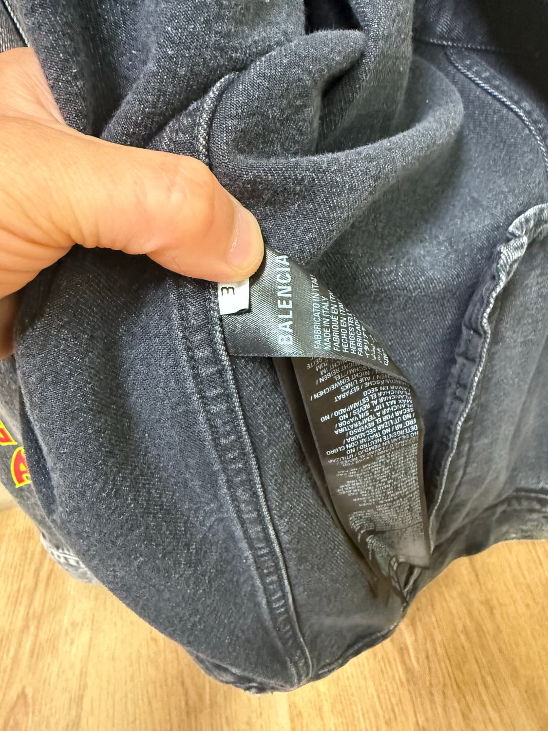 발렌시아가 메탈리카 청자켓 팝니다 상품이미지5