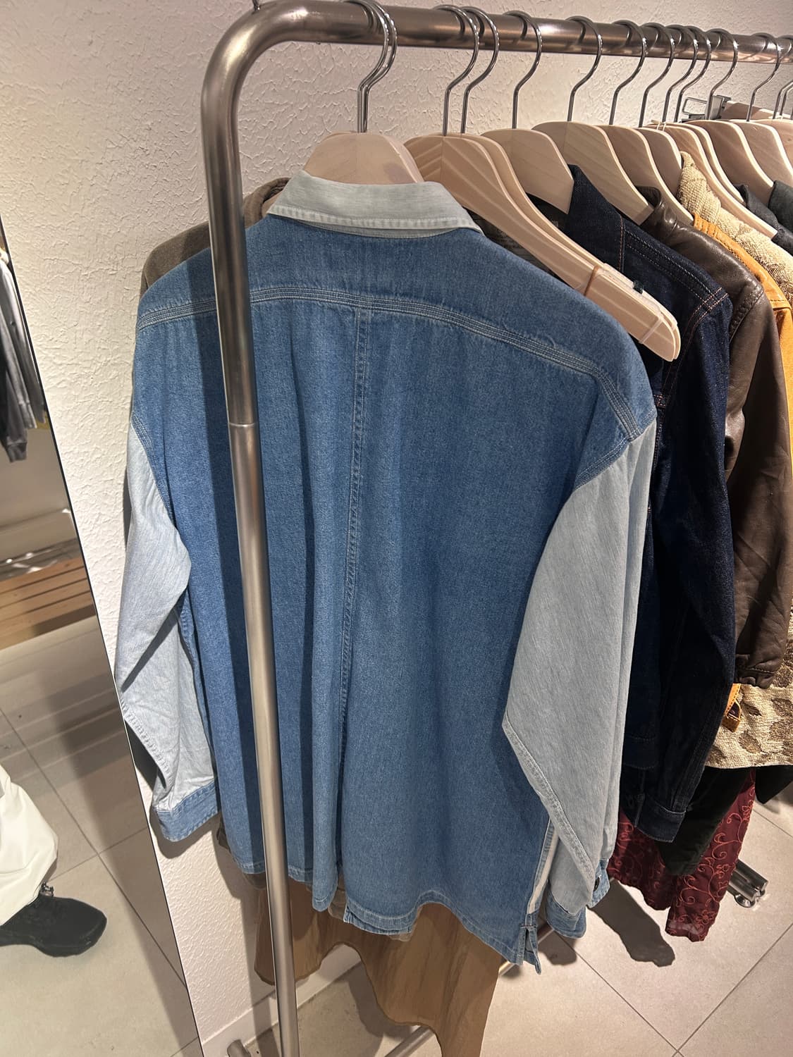 Chaps ralph lauren patchwork shirt 상품이미지4