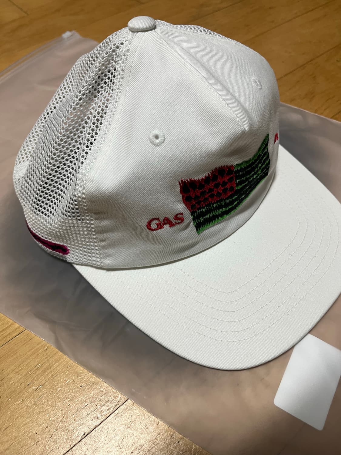 Gasstation mesh cap(white) 상품이미지4