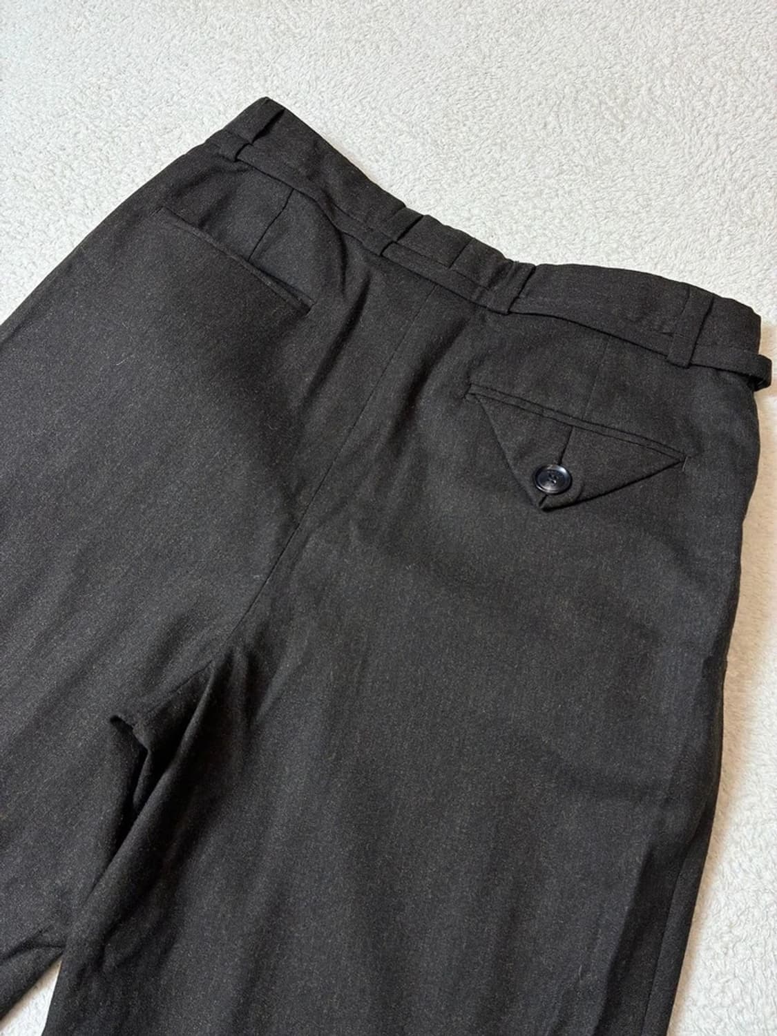 세터 SATUR 핀턱 와이드 울 팬츠 PN7031 상품이미지7