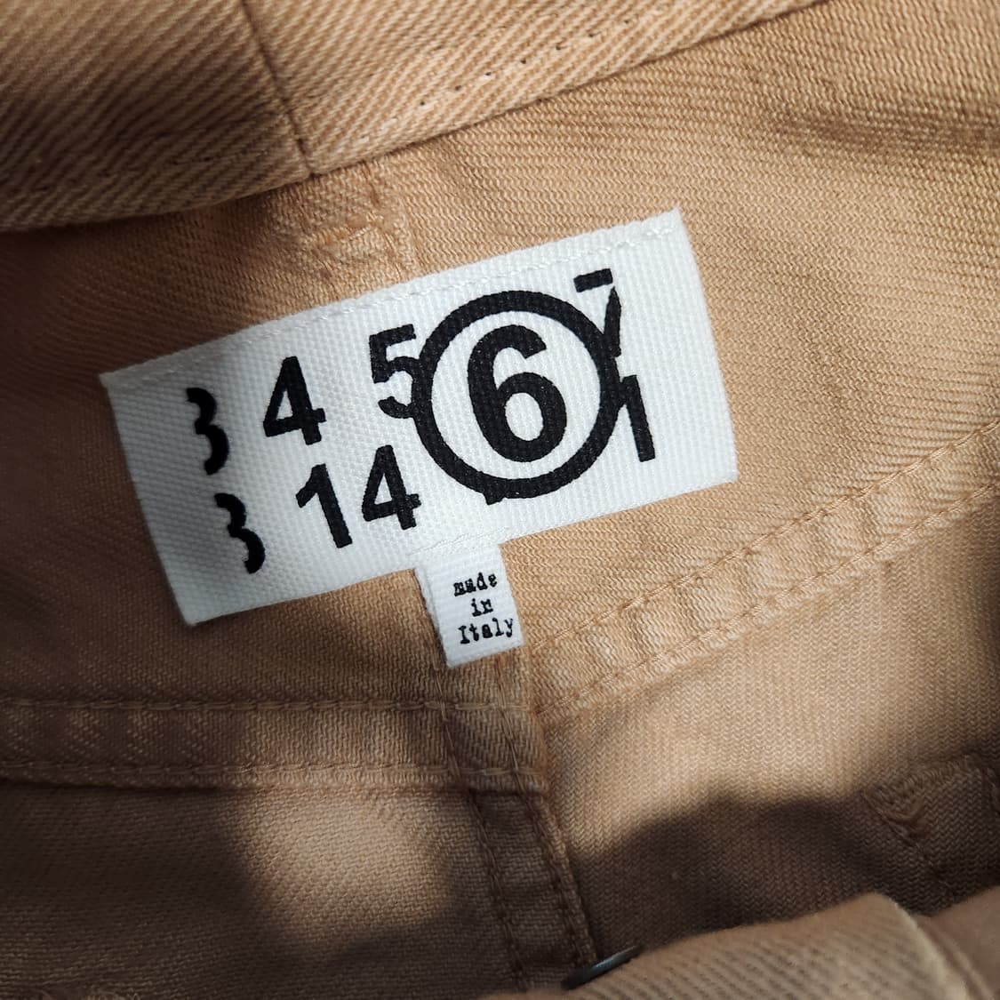 mm6 메종마르지엘라 베이지 데님팬츠 상품이미지9