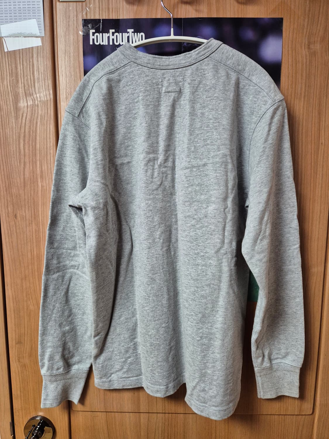 브론슨 헨리넥 XL 그레이 L사이즈감 상품이미지2