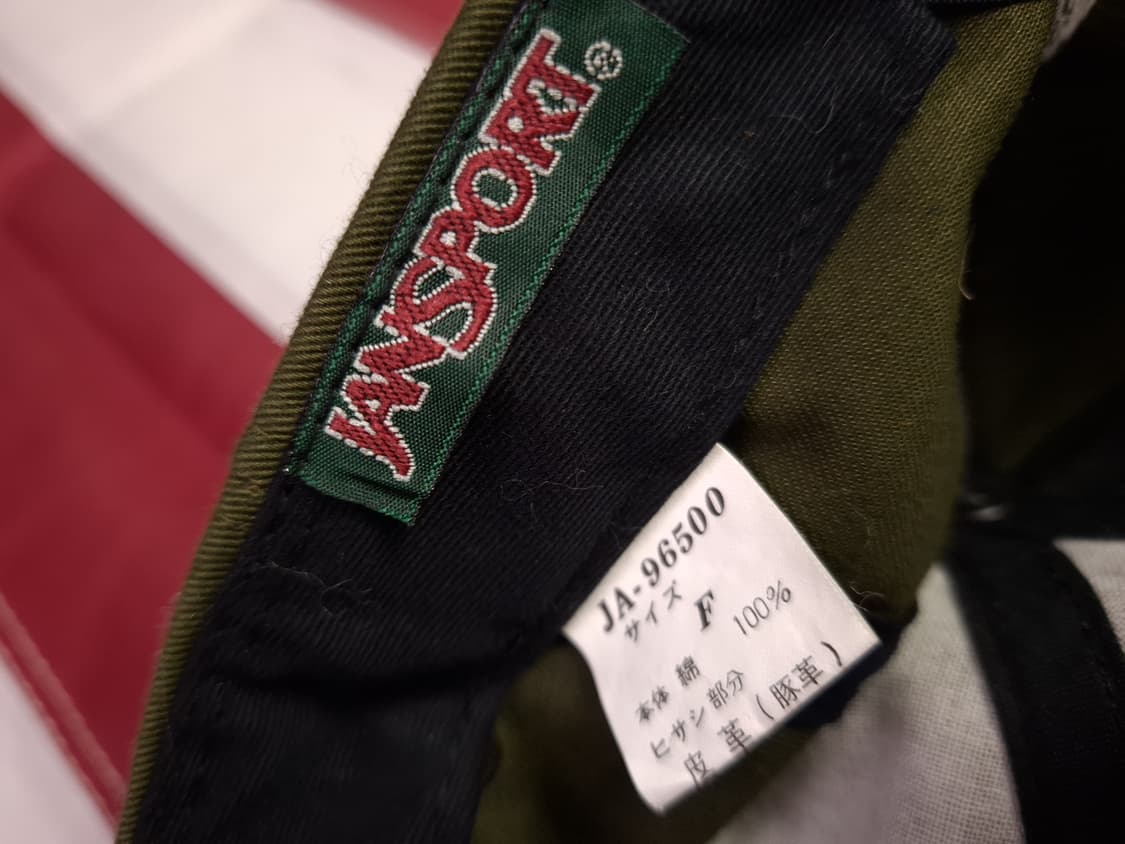 새제품 90's 일본판 잔스포츠 스냅백 캡 상품이미지4