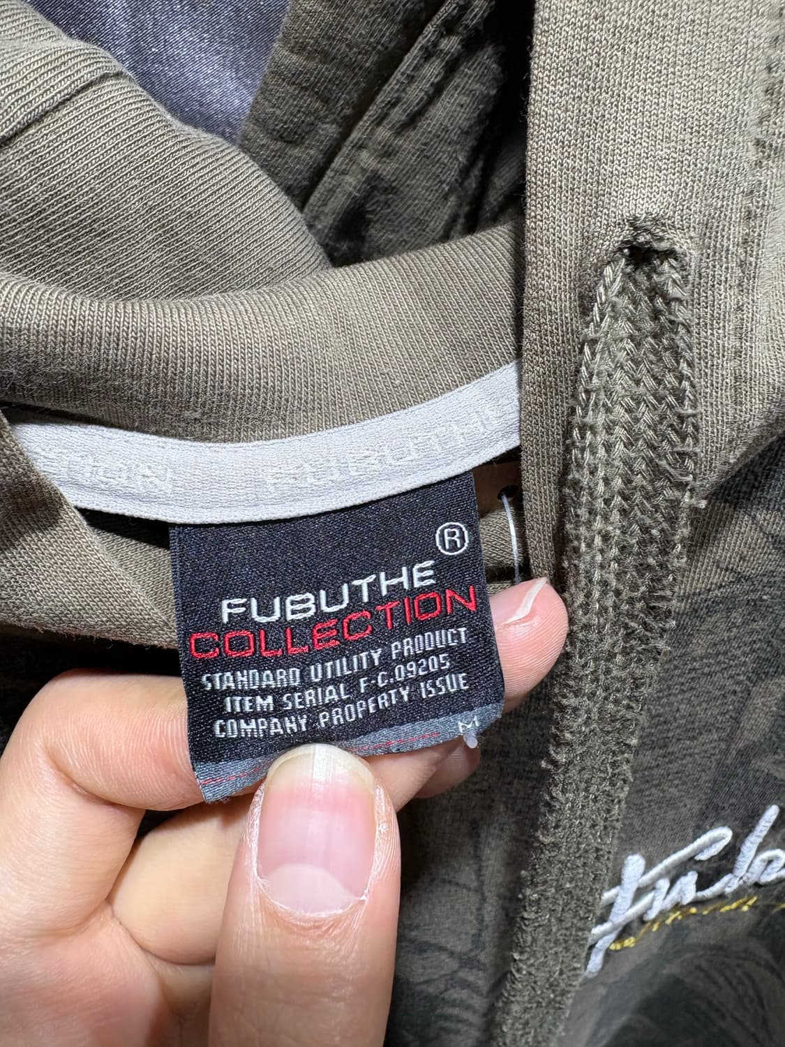 M FUBU 푸부 시티 프린팅 후드티 상품이미지6
