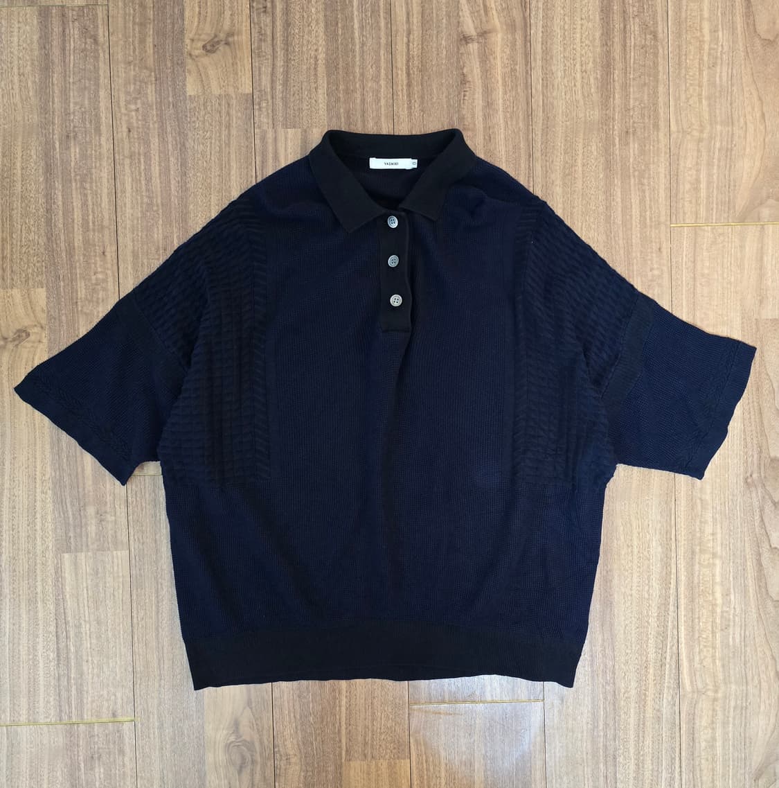Yashiki hyoka Knit polo 상품이미지4