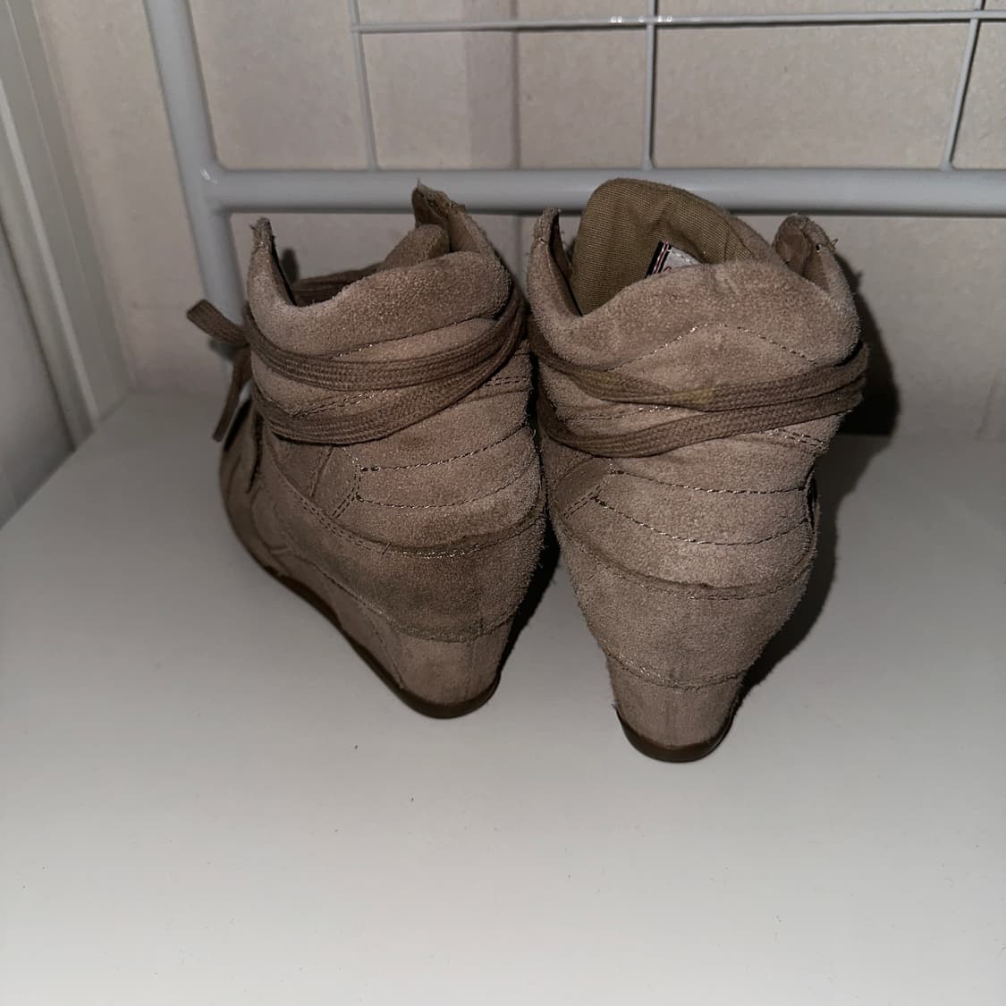 Ash 하이탑 베이지 스니커즈 38  상품이미지5