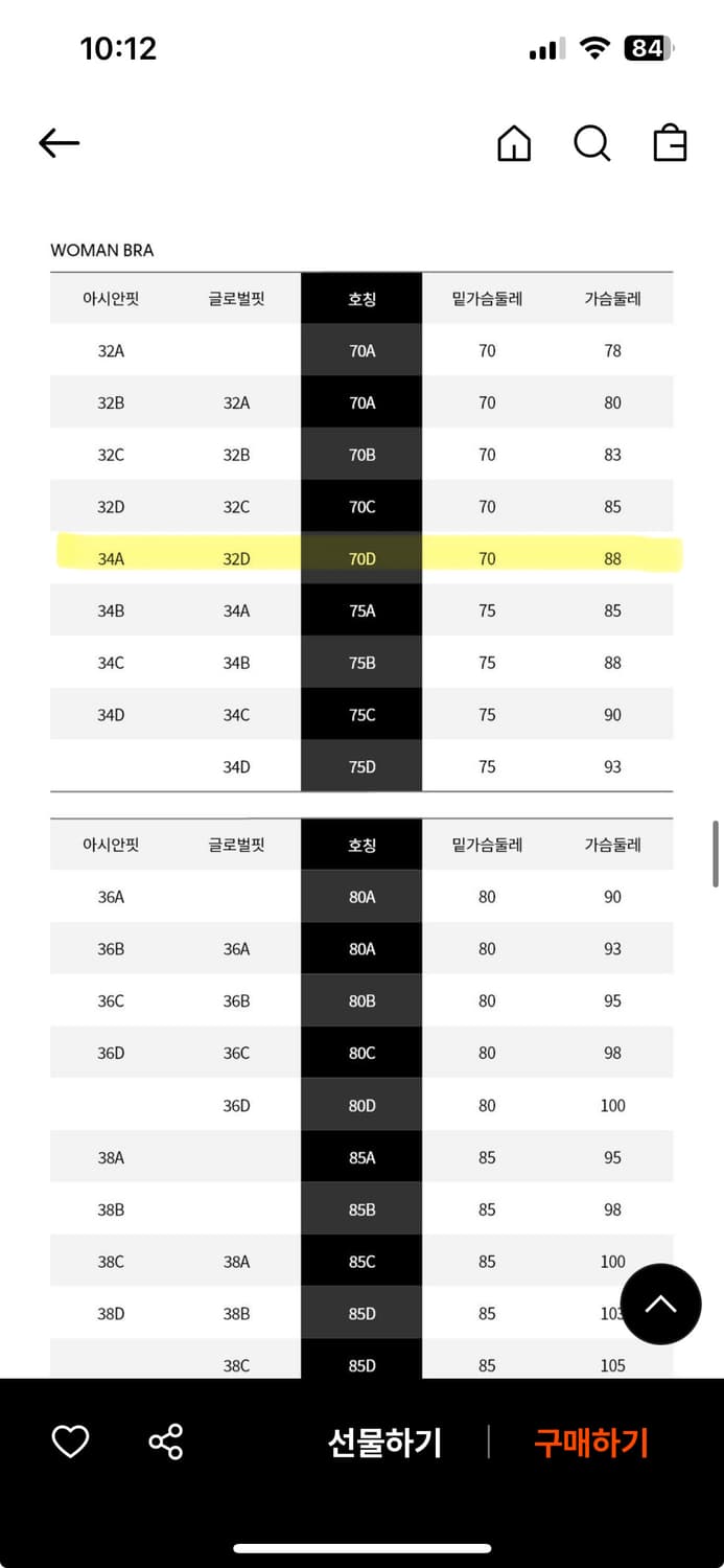 캘빈클라인 푸쉬업 브라 상품이미지2