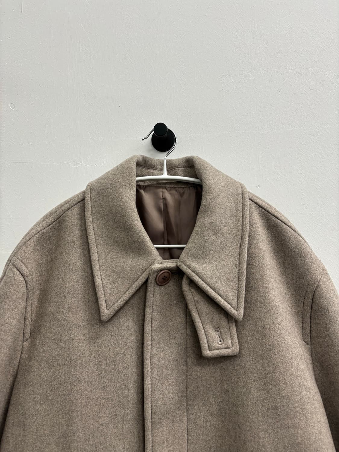 쿠어 COOR MTR 울 카시미어 발마칸 코트 상품이미지2