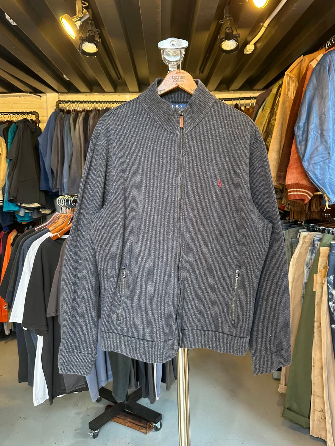 폴로 랄프로렌 코튼 집 스웨터 상품이미지1