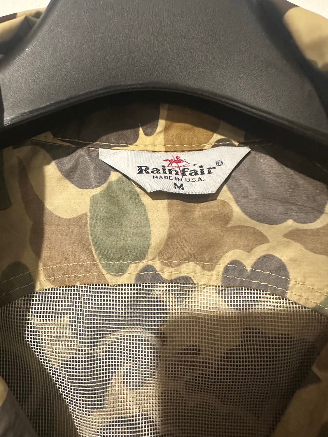 90s 빈티지 덕카모 레인 코드  상품이미지3