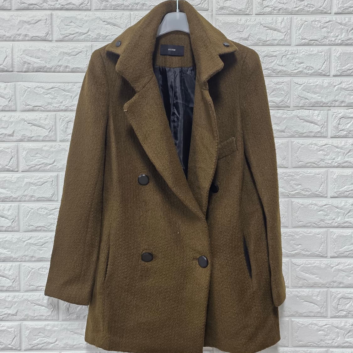 택포) 한섬 시스템  시스템 코트 M 상품이미지1