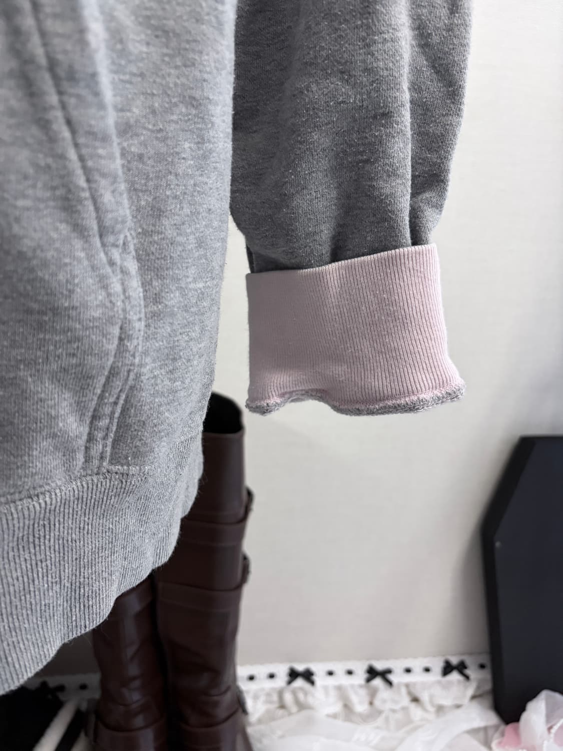 스투시 오버핏 회핑 후드 원피스 상품이미지7