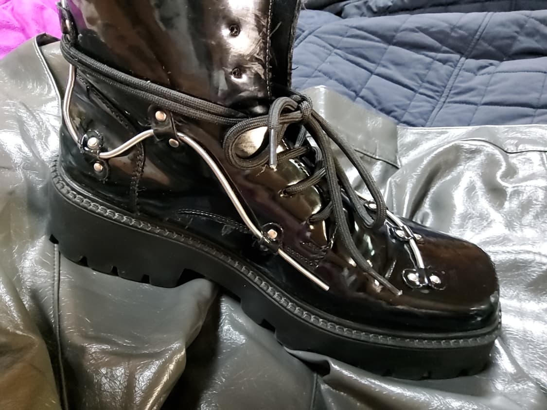 부츠 하이탑  바이커 265~270 상품이미지2