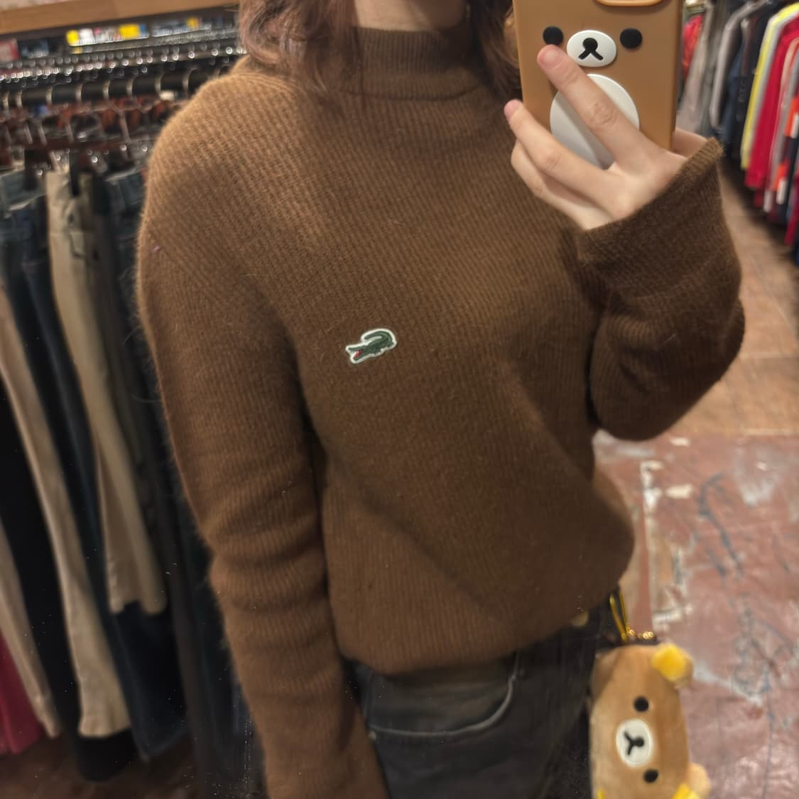 라코스테 브라운 니트 상품이미지3