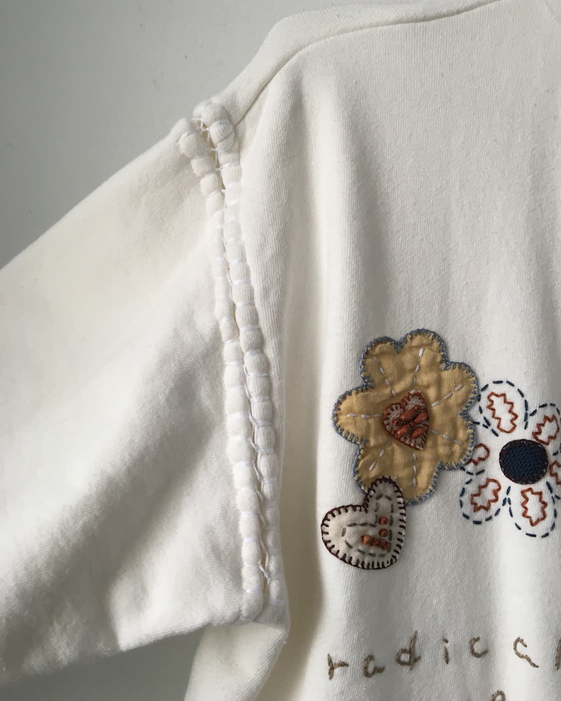 Patch point cotton zip up 상품이미지5