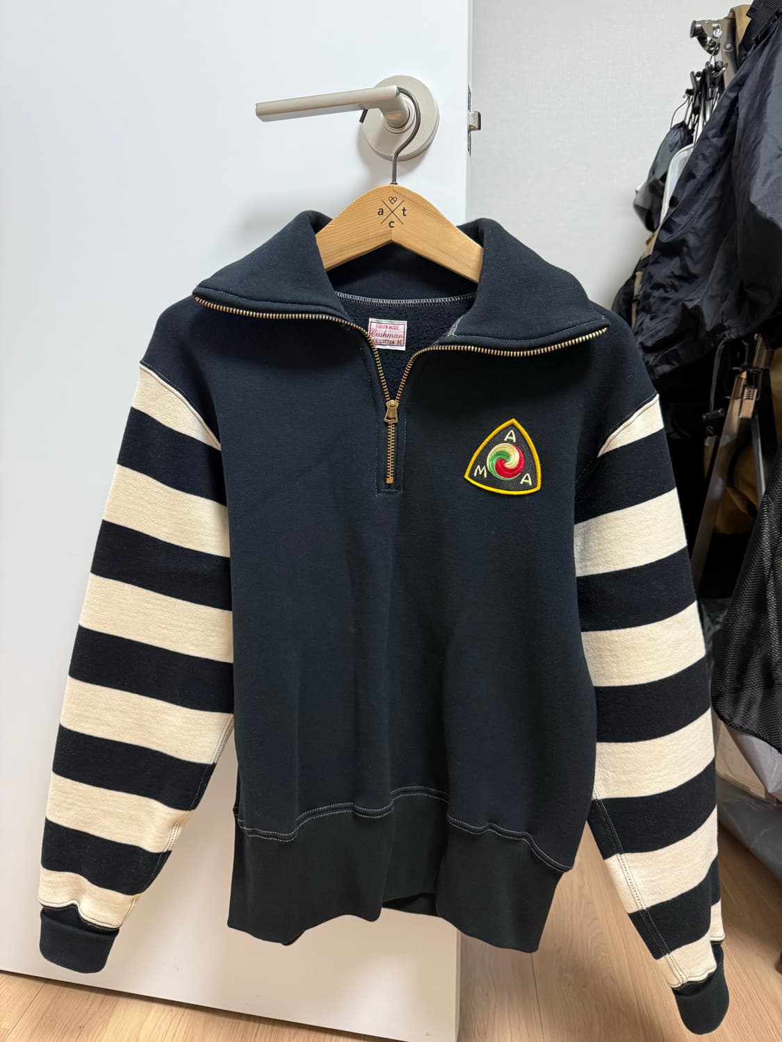 [Cushman]AMA' Half Zip Polo Turtle Neck  상품이미지1