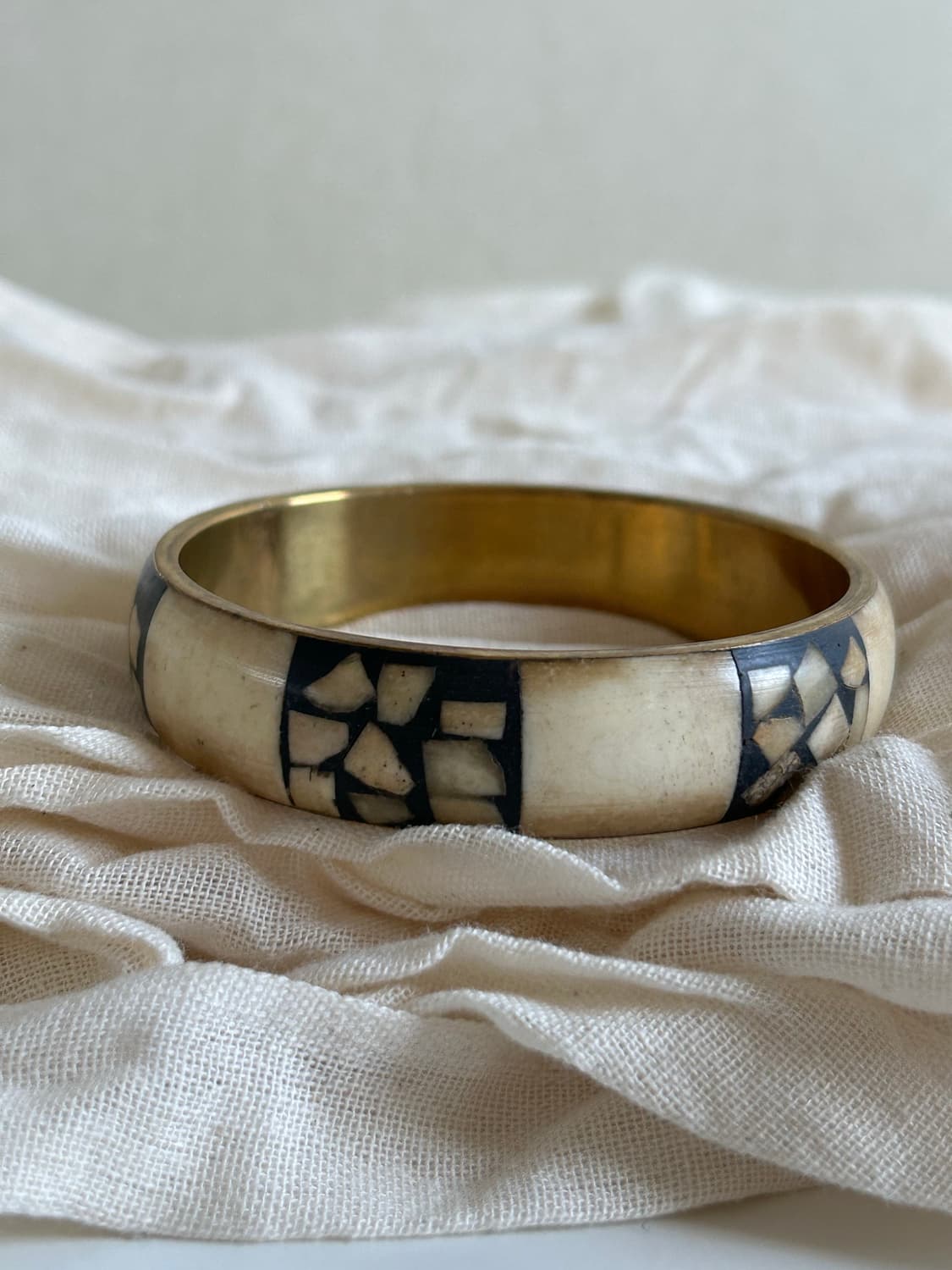 인도 우드 텍스처 뱅글 상품이미지1