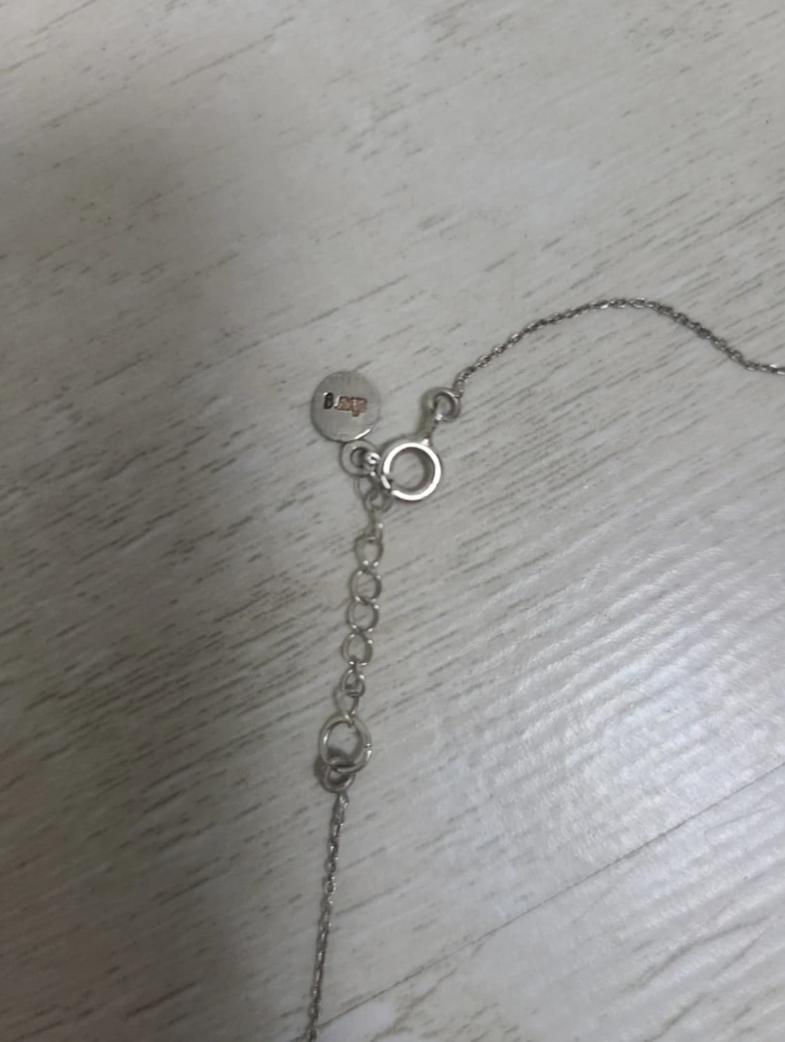 달걀 실버925 목걸이 상품이미지3