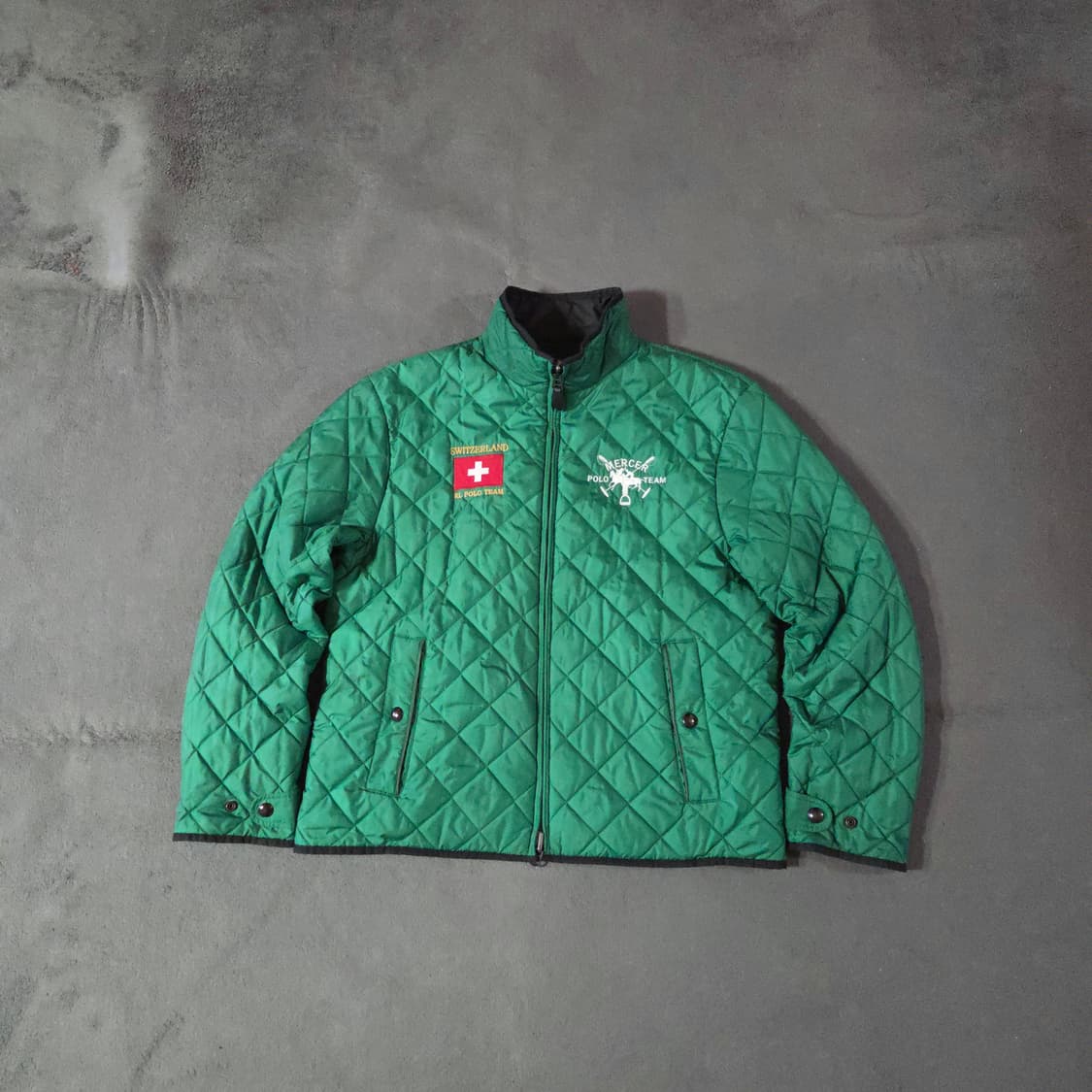 폴로 스위스팀 리버서블 페리 점퍼 자켓 L 상품이미지1