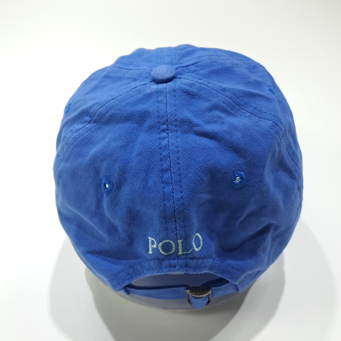 CL521 폴로 스카이블루 포니자수 로얄 블루 볼캡 모자 상품이미지5
