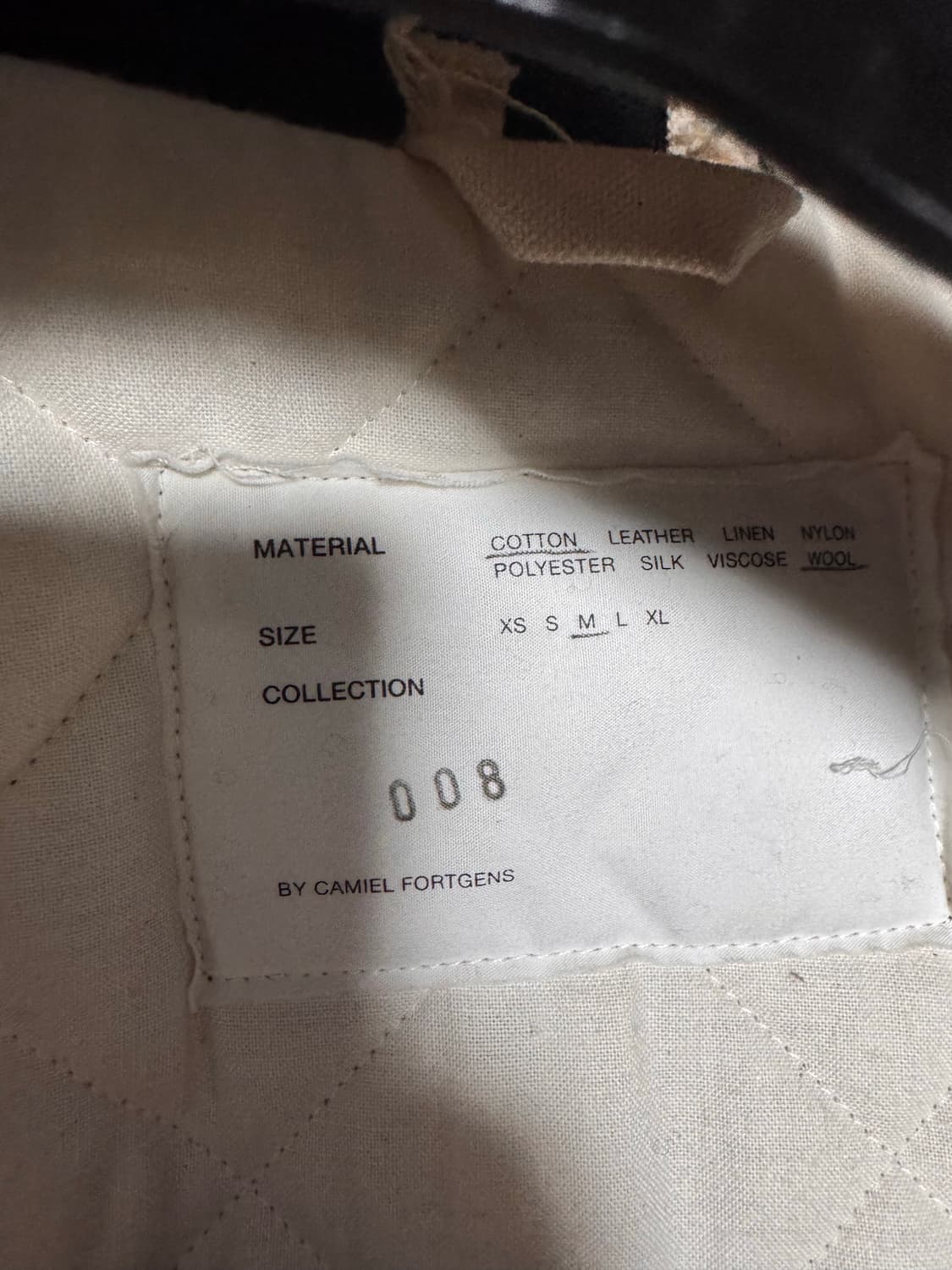 19fw 카미엘 포트젠스 울 롱코트 상품이미지3