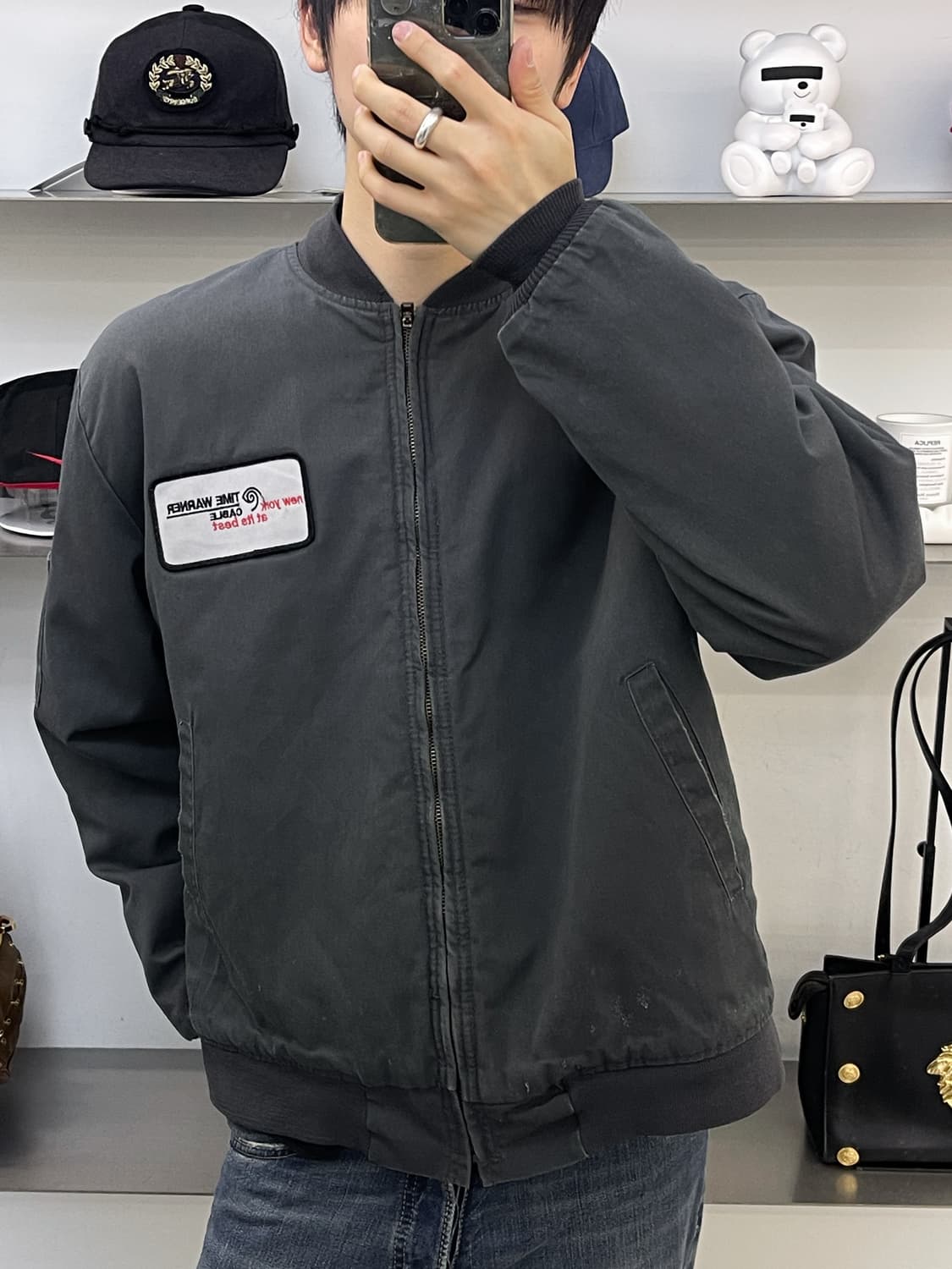 레드캡 워크 봄버 자켓 상품이미지1