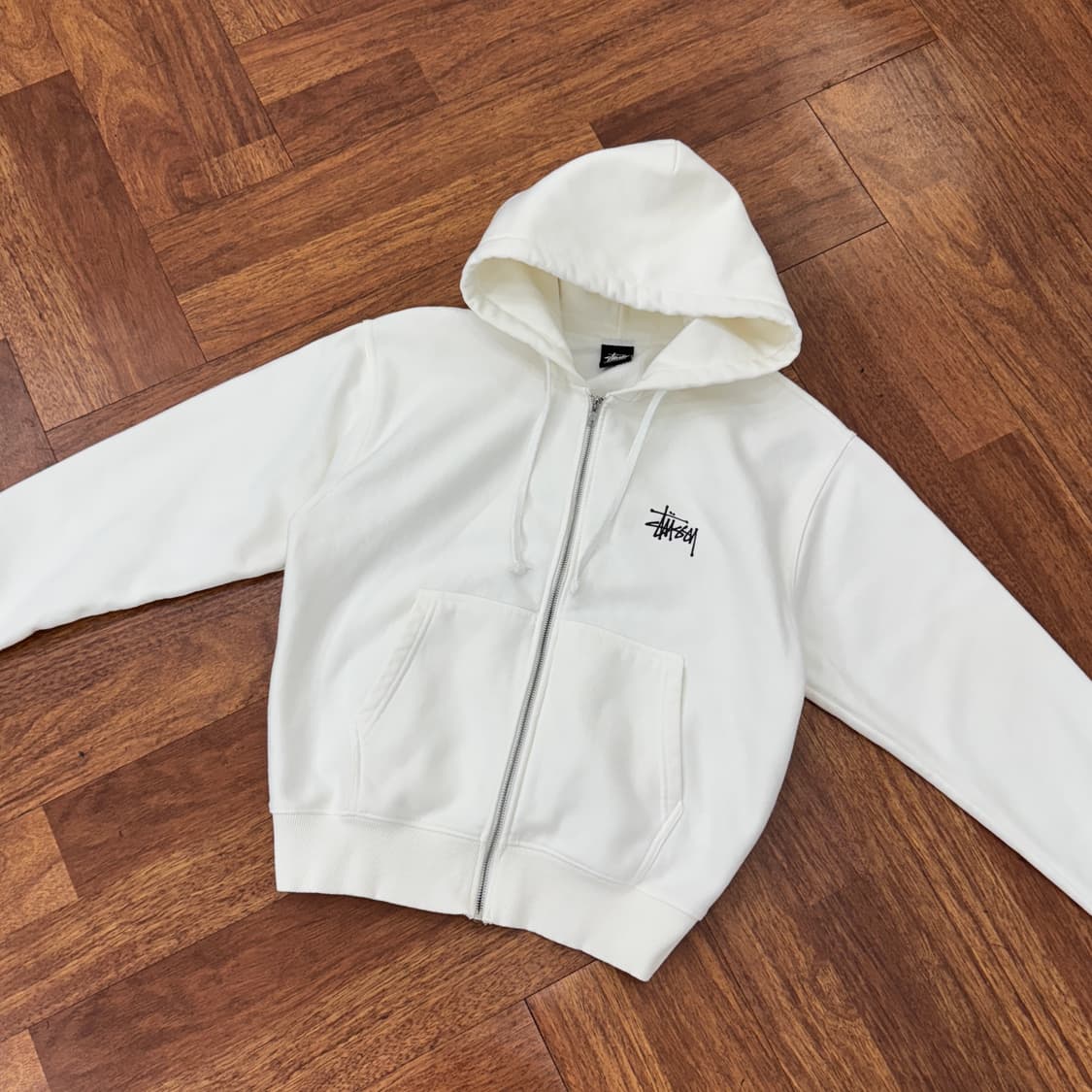S(100) Stussy 스투시 빅로고 후드 집업  상품이미지2