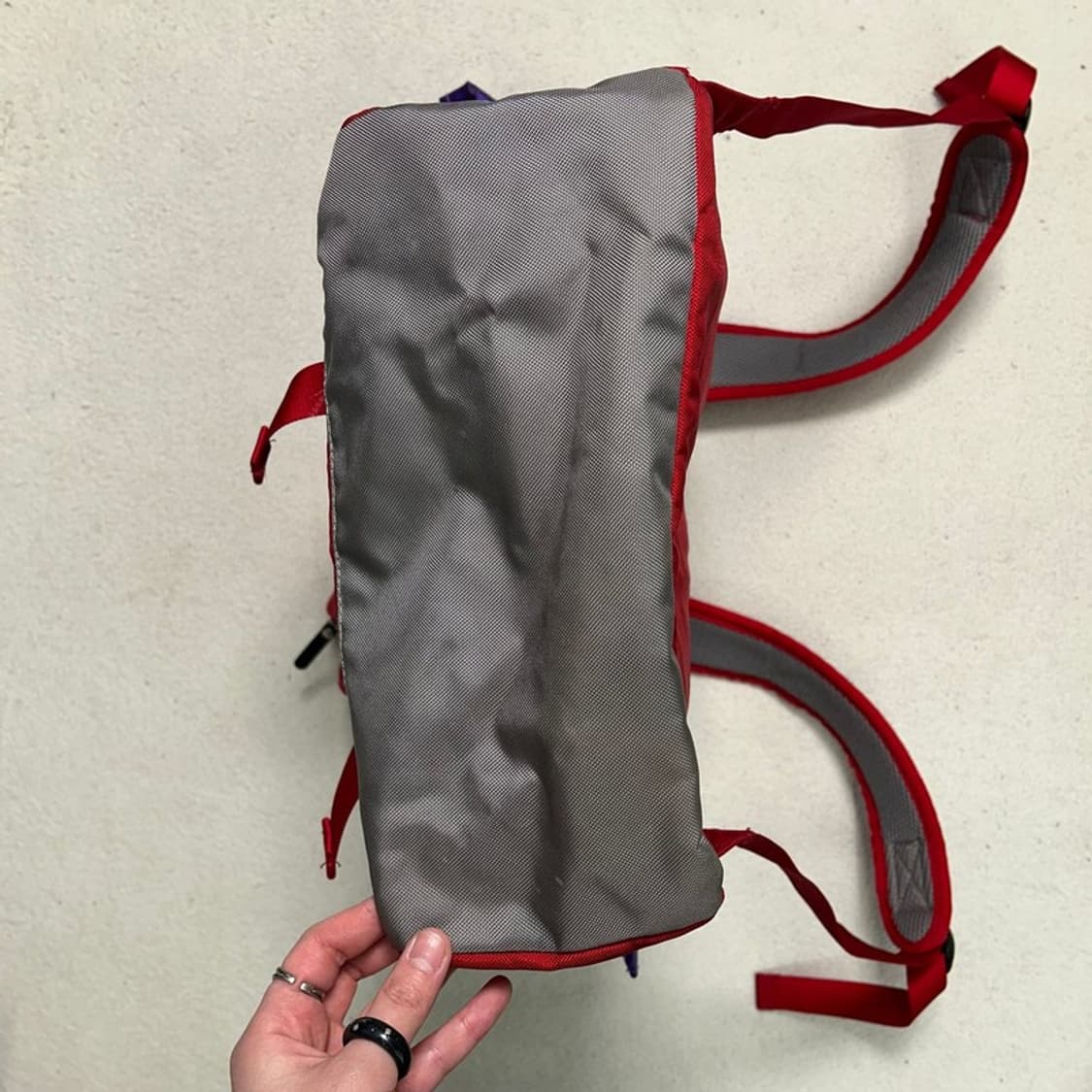 뉴발란스 캠프 백팩 레드 상품이미지3