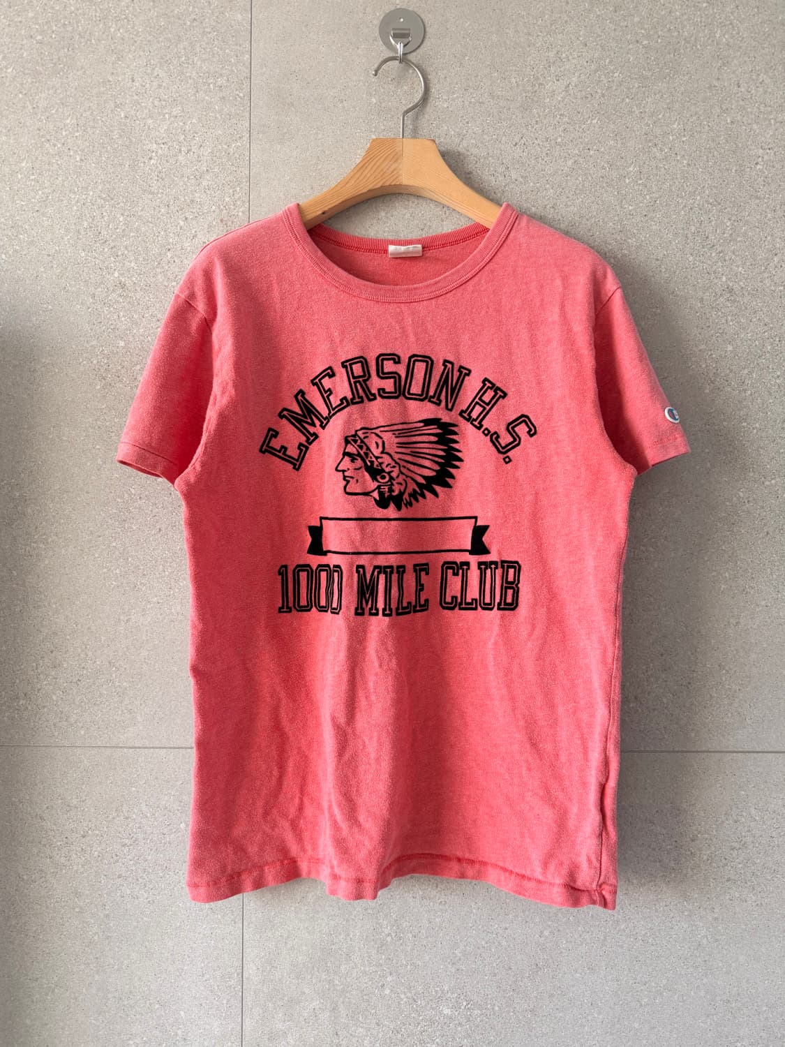 챔피온 빈티지 티셔츠 인디언 디자인 상품이미지1